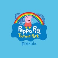 Logo for Peppa Pig Theme Park Florida