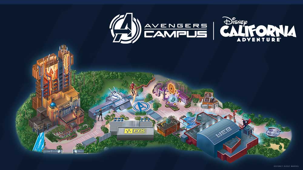 avengers campus california