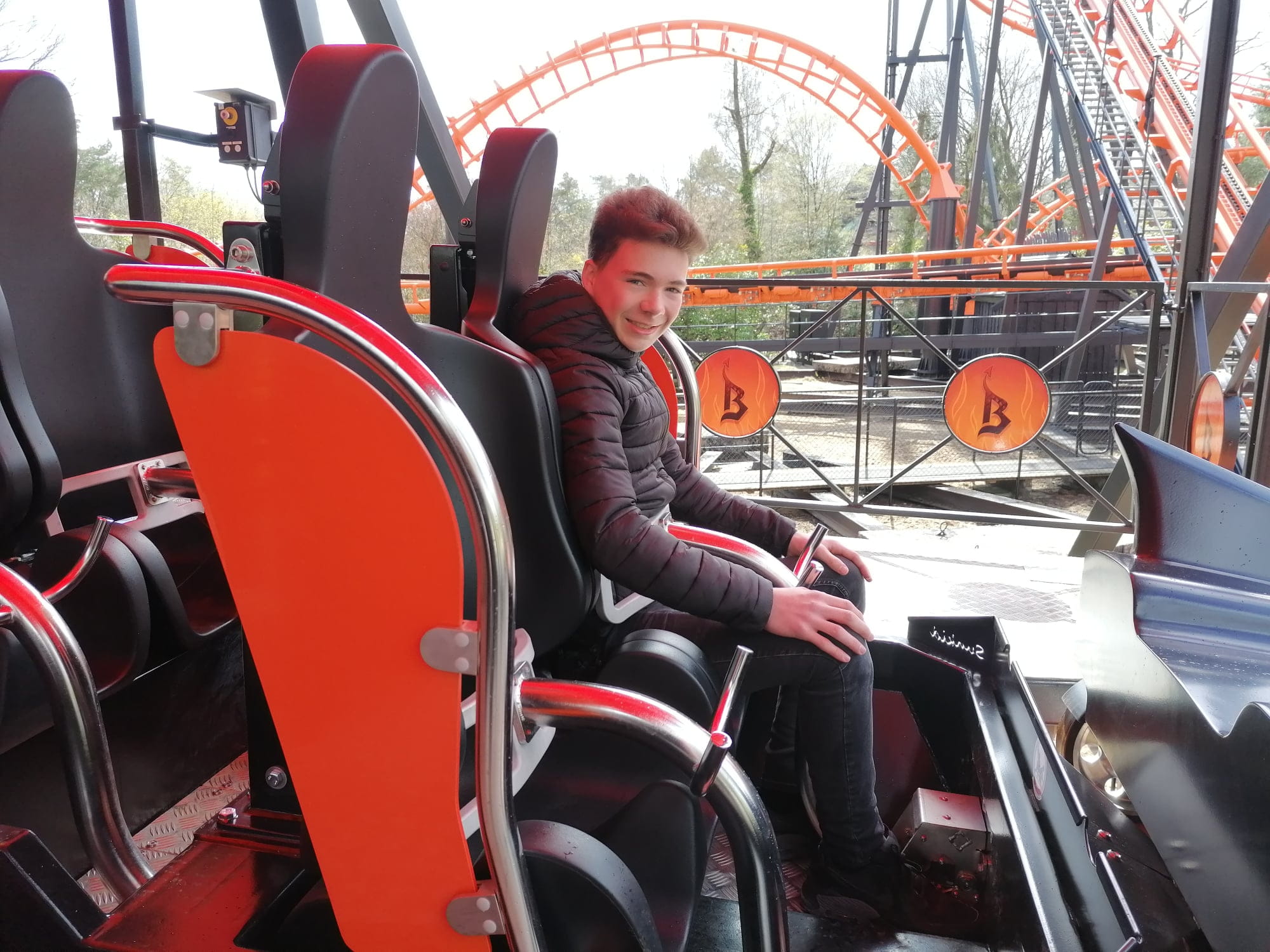 Test de la montagne russe Balagos à Avonturenpark Hellendoorn