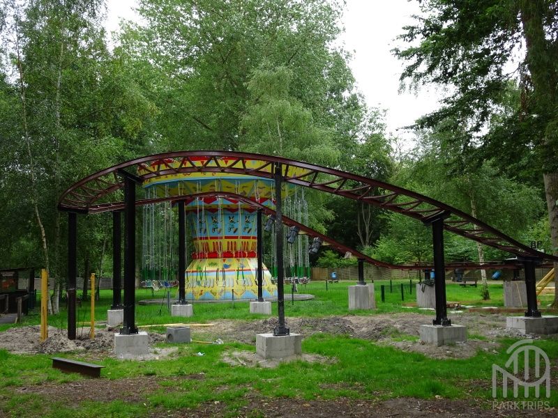 bayou express au parc d'attraction le fleury