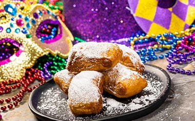 beignets de la nouvelle orléans à Busch Gardens Tampa