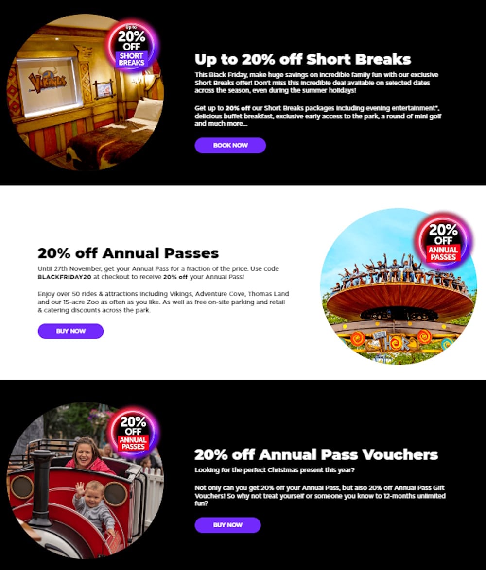 drayton manor black friday