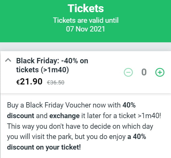 holiday park black friday
