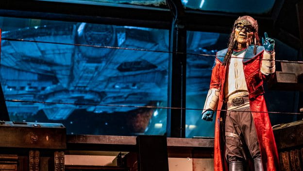 Hondo Ohnaka, l'animatronic de Smugglers Run à Disneyland Californie et Walt Disney World