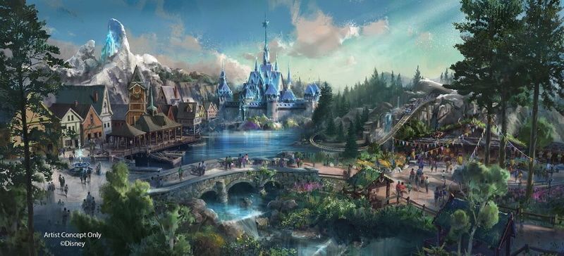 Frozen à Hong Kong Disneyland