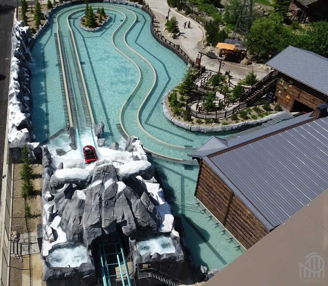 Vue depuis le haut du lift