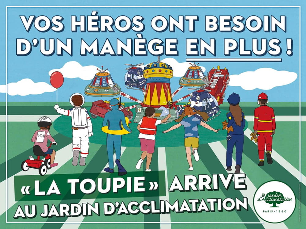 la toupie jardin d'acclimatation 2022