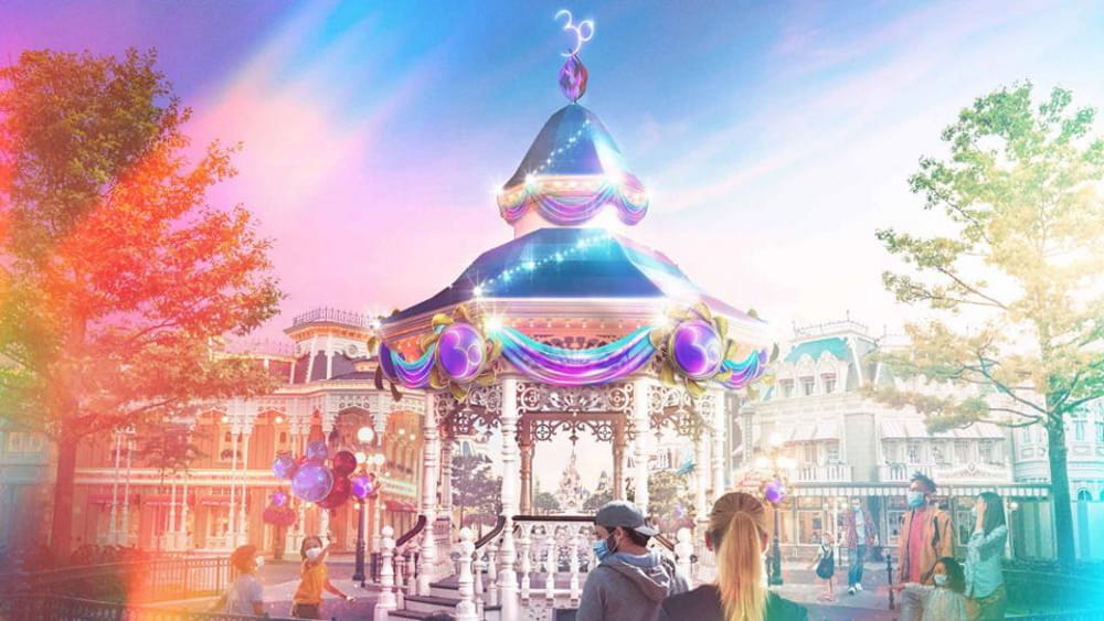 decors disneyland paris 30 ans