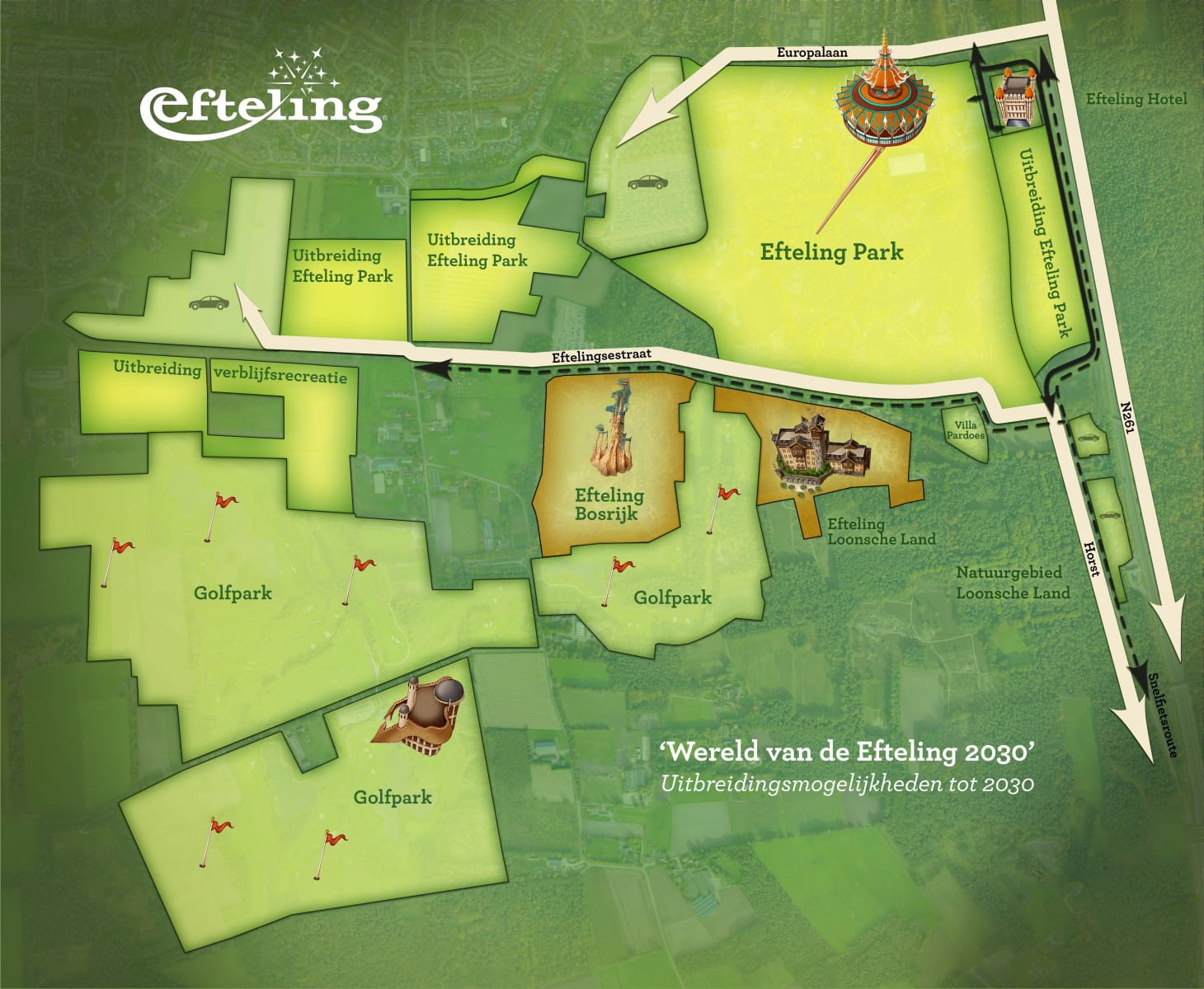 monde d'efteling 2030