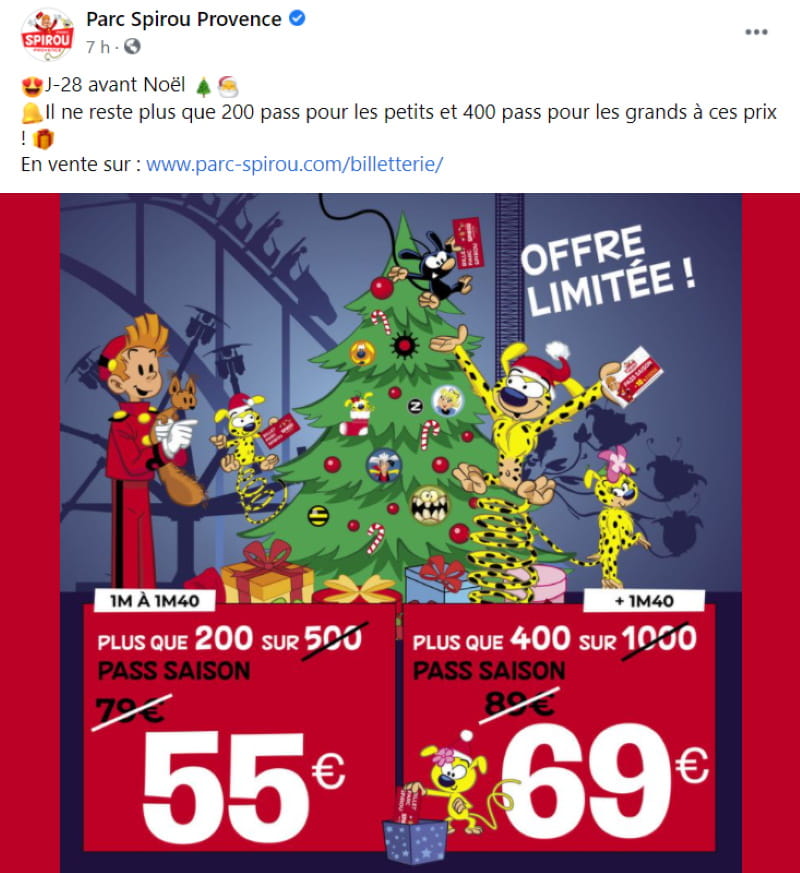 offre parc spirou