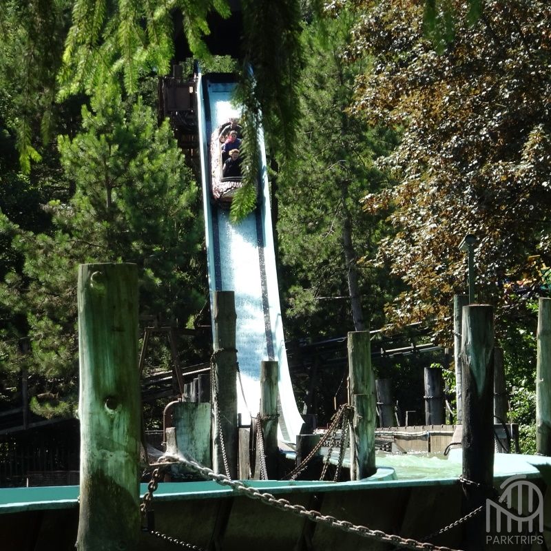 La Rivière Canadienne, le parcours de bûches de Nigloland