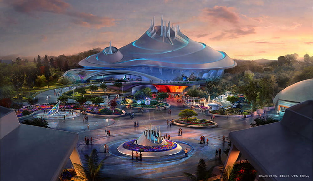 space mountain tokyo disneyland 2027