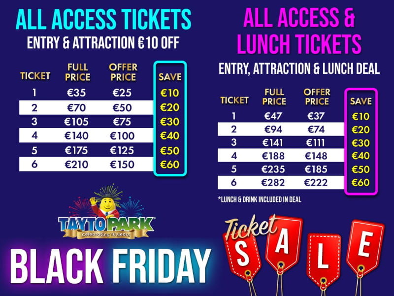 tayto park black friday