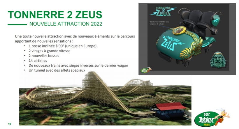 Le renouveau de Tonnerre De Zeus au Parc Asterix