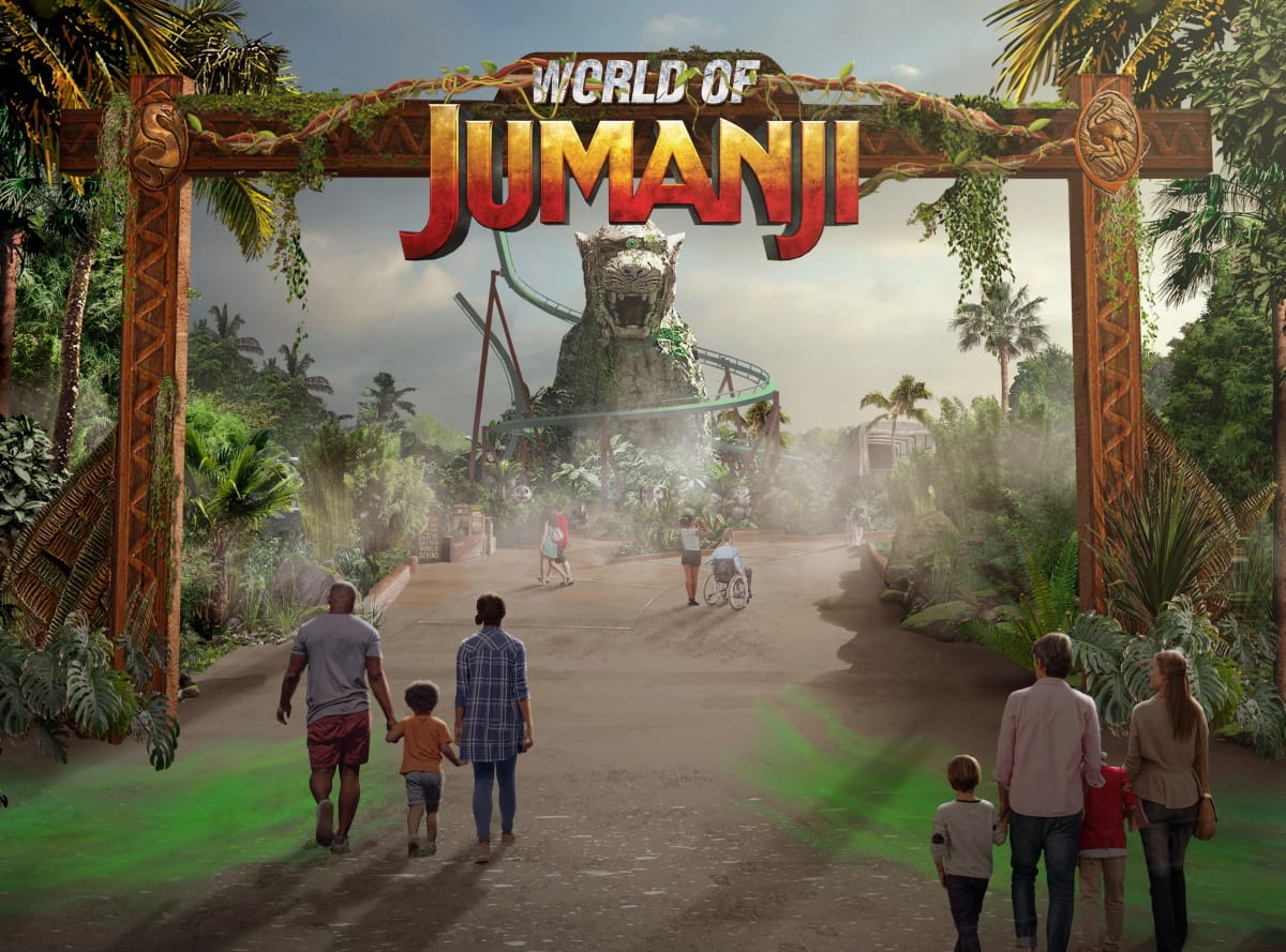 Nouvelle zone Jumanji à Chessington World Of Adventures