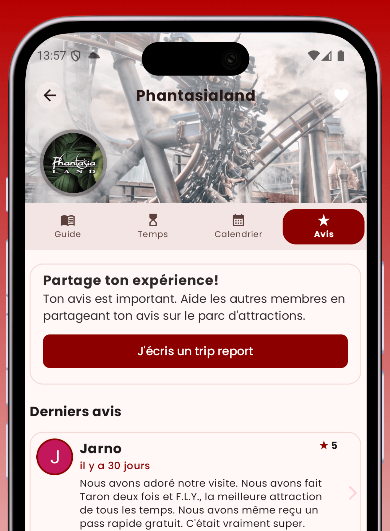 Trip Reports de Parcs & Avis de Coasters