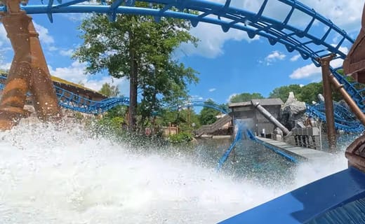 Dønnervind at Freizeitpark Plohn: The world premiere by Mack Rides