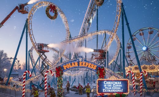 Le Top des Parcs d'Attractions Européens Ouverts pour la Saison des Fêtes : Une Féerie Hivernale Inoubliable !