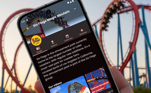L'application mobile ultime pour tous les passionnés de parcs d'attractions : Vivez l'aventure comme jamais !