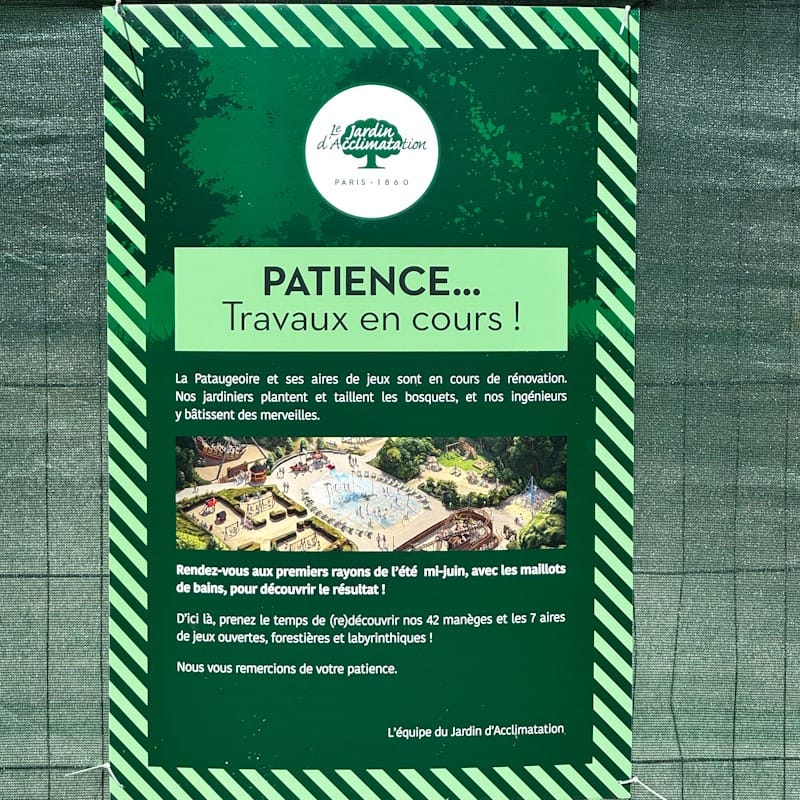 Photo trip report Le Jardin d'Acclimatation